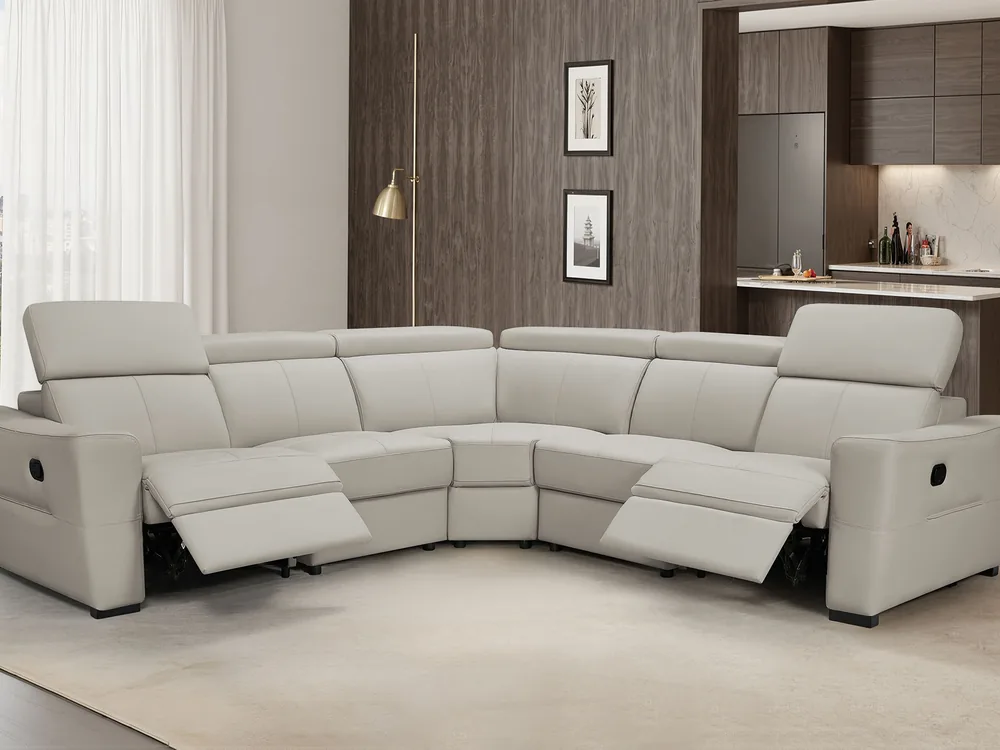 6021 Sectional with Recliners