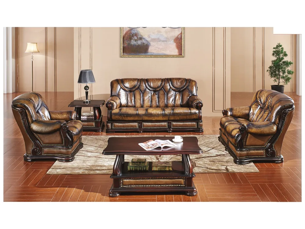 Oakman Sofa-Bed and Loveseat