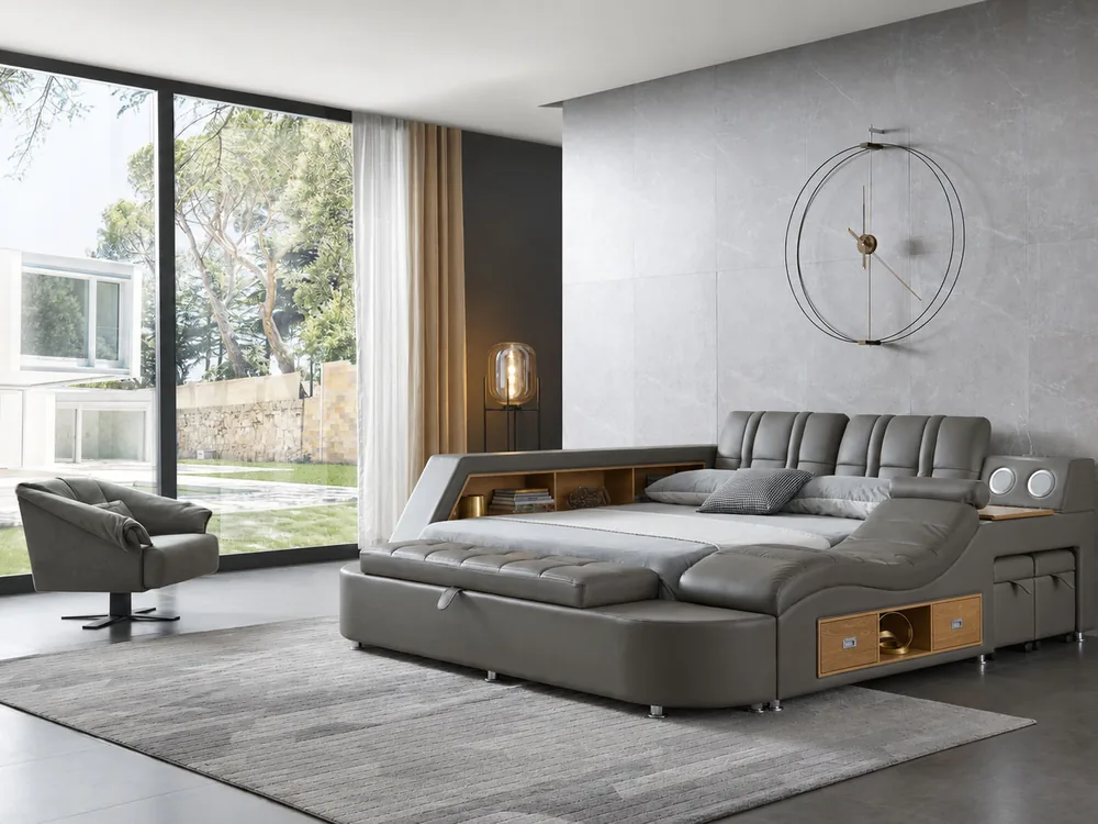 Tesla King Bed with Storage